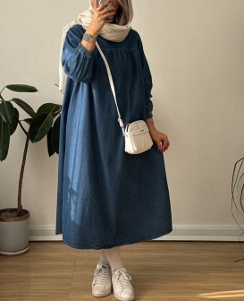 پیراهن جین پارچه ترک 4