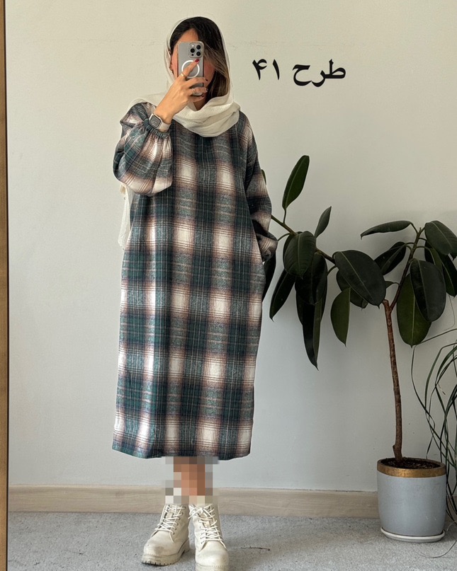 کفتان-پشمی-چهارخونه-دیبا-8