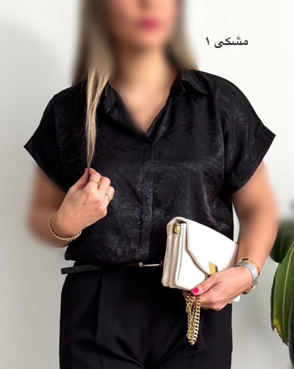 شومیز-آستین-کوتاه-ساتن-5